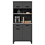 Stolarz-Lempert Buffetschrank Linda (Breite: 80 cm, Anthrazit) | BAUHAUS