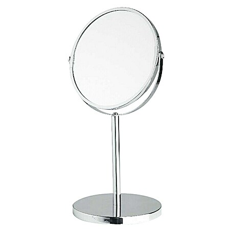Venus Kosmetikspiegel Lina (Durchmesser: 15 cm, Rund, Chrom, Vergrößerung 1: 300 %)