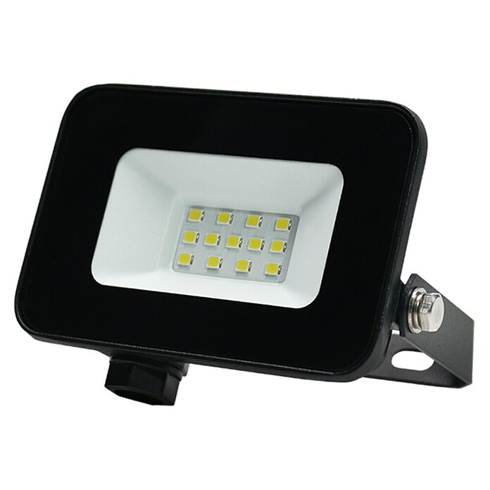 LED reflektor  (Maks. snaga sustava: 10 W, 900 lm, IP65, Boja kućišta: Crna) | BAUHAUS