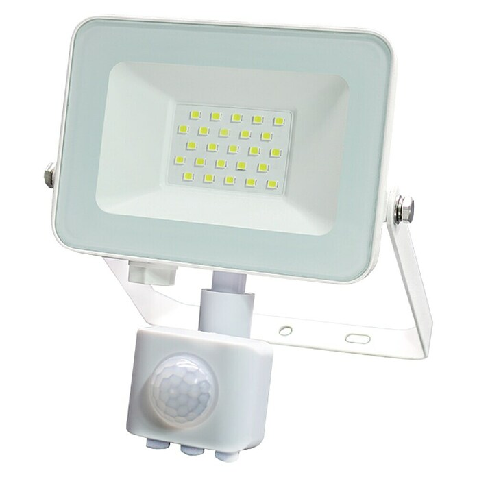 LED reflektor sa senzorom  (1.700 lm, IP65, Boja kućišta: Bijela) | BAUHAUS
