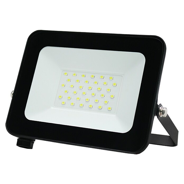 LED reflektor  (Maksimalna moč sistema: 30 W, 2.550 lm, IP65, Barva ohišja: Črna) | Gradbeni reflektorji | Luči za delavnico | Elektro in svetila | Izdelki | BAUHAUS