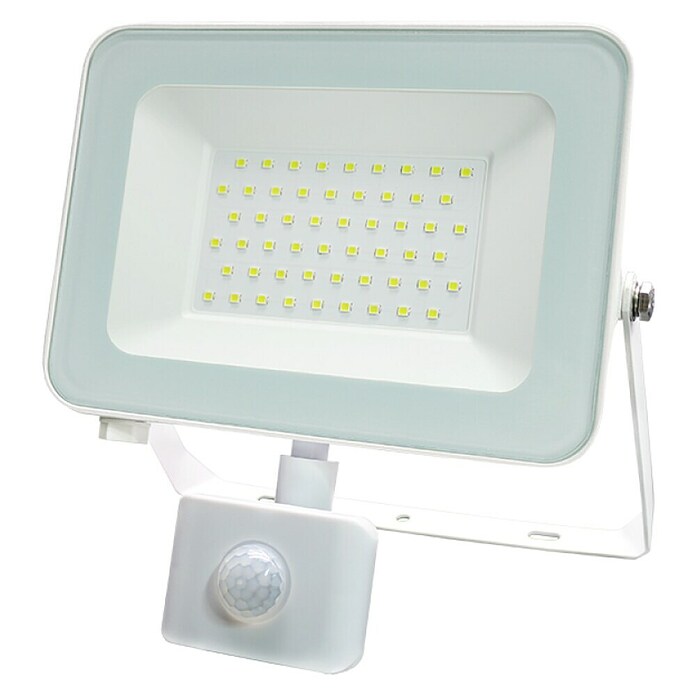 LED reflektor sa senzorom  (4.520 lm, IP65, Boja kućišta: Bijela) | BAUHAUS