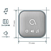 Avidsen Funk-Gong Sona-T Drahtlos (Batteriebetrieben, Grau, Reichweite ca.: 150 m) | BAUHAUS