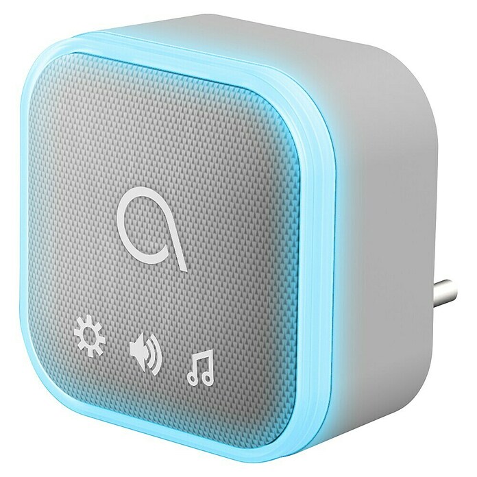 Avidsen Funk-Gong Sona-T Plug Drahtlos für die Steckdose (Grau, Reichweite ca.: 150 m) | BAUHAUS