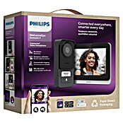 Philips WelcomeEye Türklingel mit Kamera Connect 3 WLAN Komplett-Set (Schwarz, 1.024 x 600 Pixel) | BAUHAUS