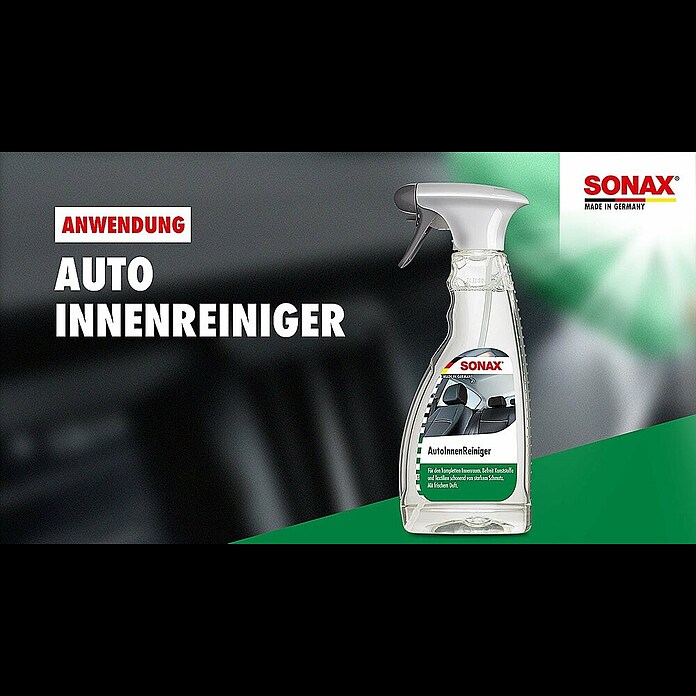 Sonax Sredstvo za čišćenje unutrašnjosti vozila  (500 ml) | BAUHAUS