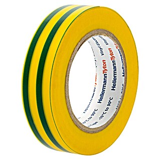 Ibelec Pvc-isolatietape (6 x 6 mm, Groen/Geel)