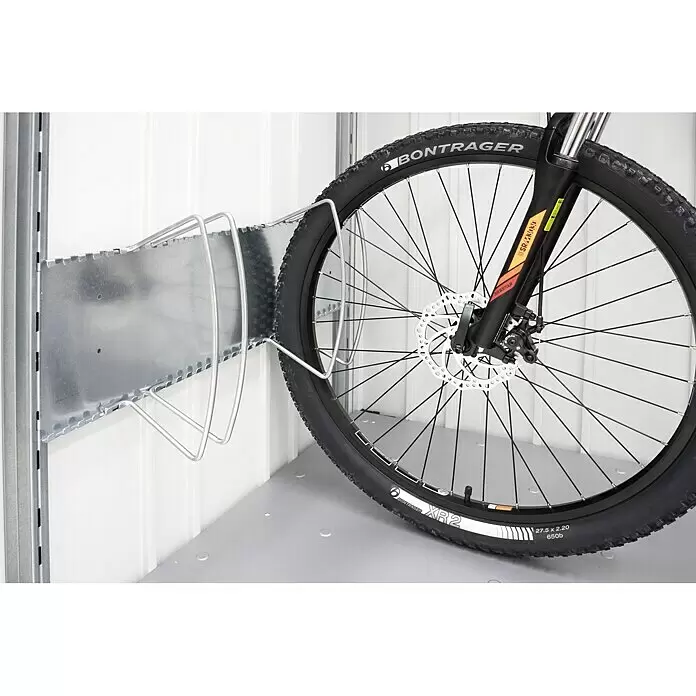 Biohort StoreMax Fahrradhalterung BikeHolder - Passend für: Biohort Garten-Aufbewahrungsbox StoreMax 190 - Vorderansicht