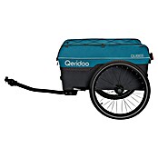 Qeridoo Fahrradanhänger Qubee L (Max. zulässiges Gesamtgewicht: 50 kg, petrol, 130 l) | BAUHAUS