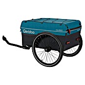 Qeridoo Fahrradanhänger Qubee L (Max. zulässiges Gesamtgewicht: 50 kg, petrol, 130 l) | BAUHAUS