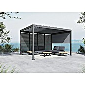 Sunfun Milos Lamellenoverkapping  (b x d: 386 x 294 cm, Aluminium) | BAUHAUS
