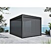 Sunfun Milos Seitenwand (B x H: 276 x 217 cm, Night-Grey, Tiefe: 8,5 cm) | BAUHAUS