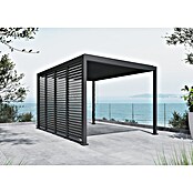 Sunfun Milos Pavillon-Seitenwand Lamellen (B x H: 92 x 221,5 cm, Für alle Milos Pavillons geeignet, Anthrazit) | BAUHAUS