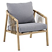 MWH Wicker Komplet lounge pohištva Kanto  (4 -del., Aluminij, Rjava, Siva) | Lounge seti | Lounge pohištvo | Vrtno pohištvo | Vrt in prosti čas | Izdelki | BAUHAUS