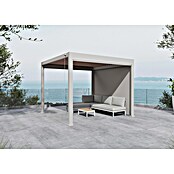 Sunfun Milos Bočna stena za paviljon  (Š x V: 276 x 217 cm, Sivo-bež, Globina: 8,5 cm) | 8298 - Gartenzelte/Pavillons | ICFA - Sonnenschutz | ICF - Sonnenschutz | IC - Freizeit im Garten | I - Stadtgarten | BAUHAUS