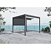 Sunfun Milos Seitenwand (B x H: 276 x 217 cm, Night-Grey, Tiefe: 8,5 cm) | BAUHAUS