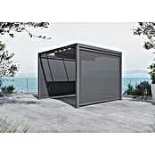 Sunfun Milos Panel lateral (An x Al: 276 x 217 cm, Antracita, Para pérgola con laterales Milos, Profundidad: 8,5 cm) | BAUHAUS