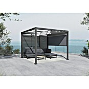 Sunfun Naslon za glavu  (D x Š x V: 72 x 48,5 x 13,5 cm, Aluminij, Siva) | BAUHAUS