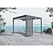 Sunfun Milos Pavillon-Seitenwand Lamellen (B x H: 92 x 221,5 cm, Für alle Milos Pavillons geeignet, Anthrazit) | BAUHAUS