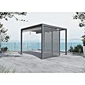 Sunfun Milos Pavillon-Seitenwand Lamellen (B x H: 92 x 221,5 cm, Für alle Milos Pavillons geeignet, Anthrazit) | BAUHAUS
