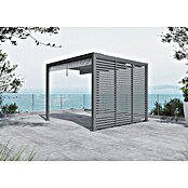 Sunfun Milos Pavillon-Seitenwand Lamellen (B x H: 92 x 221,5 cm, Für alle Milos Pavillons geeignet, Anthrazit) | BAUHAUS