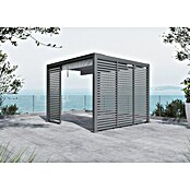 Sunfun Milos Pavillon-Seitenwand Lamellen (B x H: 92 x 221,5 cm, Für alle Milos Pavillons geeignet, Anthrazit) | BAUHAUS
