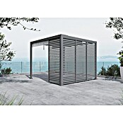 Sunfun Milos Pavillon-Seitenwand Lamellen (B x H: 92 x 221,5 cm, Für alle Milos Pavillons geeignet, Anthrazit) | BAUHAUS
