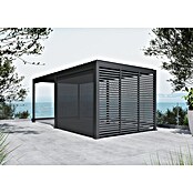 Sunfun Milos Paviljon s letvicama  (Š x D: 579 x 294 cm, Boja stalka: Antracit, Aluminij) | BAUHAUS