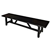 Sunfun Melina Gartenbank (B x T x H: 190 x 42,4 x 45,7 cm, Akazienholz, Black Washed) | BAUHAUS