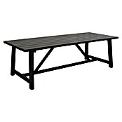 Sunfun Melina Gartentisch (L x B x H: 240 x 100 x 75 cm, Akazienholz, Rechteckig, Black Washed) | BAUHAUS