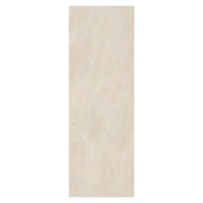 LOGOCLIC Umleimer Elementa pro K749 - Babylon Slate, 200 cm x 4,2 mm - Beige Keramikfliese mit zarter Marmorierung, ideal für moderne Innenräume, die eine warme und elegante Atmosphäre schaffen soll.