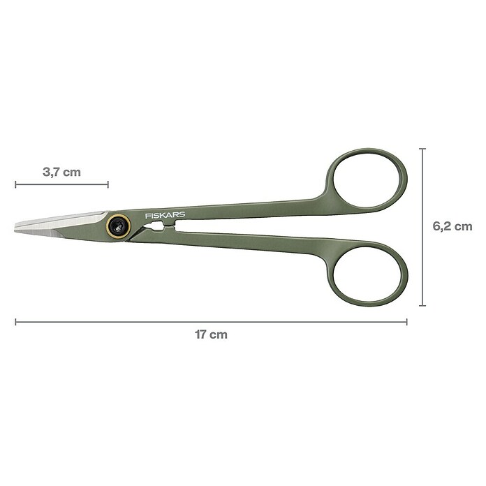 Fiskars Schere klein (Elegante, freistehende Werkzeughalterung zur praktischen Aufbewahrung, Material Klinge: Stahl, Präzisionsgeschliffen) | BAUHAUS