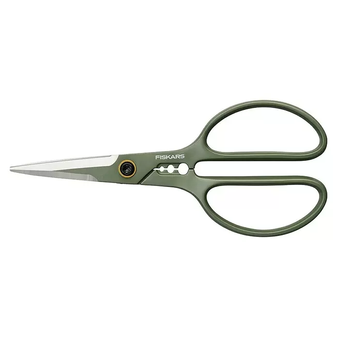 Fiskars SchereElegante, freistehende Werkzeughalterung zur praktischen Aufbewahrung, Material Klinge: Stahl, Präzisionsgeschliffen Left Side View