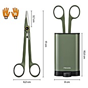 Fiskars Schere klein (Elegante, freistehende Werkzeughalterung zur praktischen Aufbewahrung, Material Klinge: Stahl, Präzisionsgeschliffen) | BAUHAUS