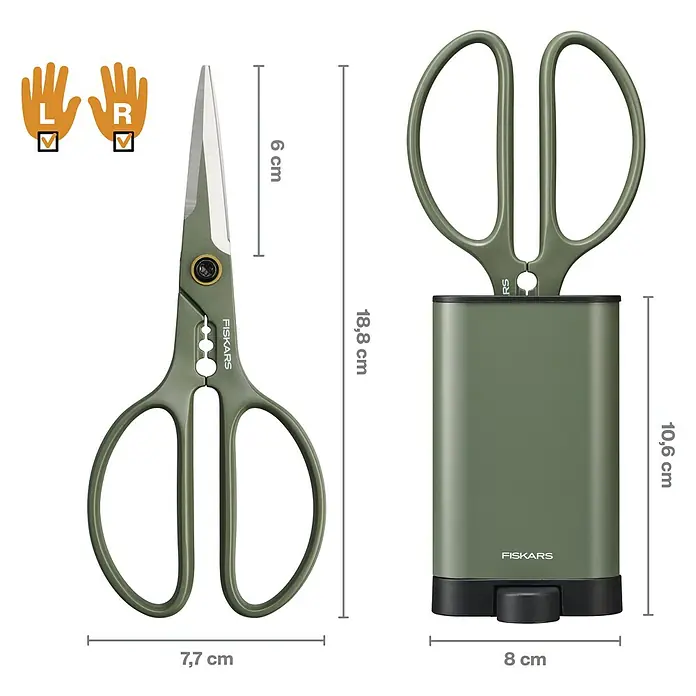Fiskars Schere - Elegante, freistehende Werkzeughalterung zur praktischen  Aufbewahrung, Material Klinge: Stahl, Przisionsgeschliffen online kaufen  bei BAUHAUS