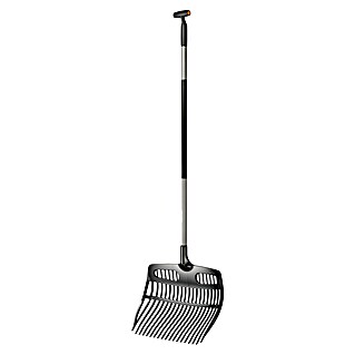 Fiskars Ergonomic Laubschaufel Ergonomic (Material Gerätekopf: Kunststoff, 1 Stk.)