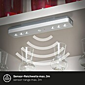Briloner Podelementna LED svjetiljka  (Senzor pokreta, 23 x 181 x 75 mm, Srebrne boje) | BAUHAUS