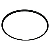 Ledpaneel, rond met backlight Zwart (Ø x h: 480 x 30 mm, Neutraal wit) | BAUHAUS