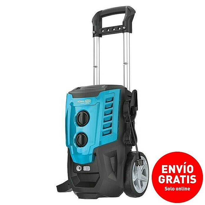 Koma Tools PRO Series Hidrolimpiadora de alta presión (170 bar, 2.200 W, Capacidad de bombeo: 390 l/h) | BAUHAUS