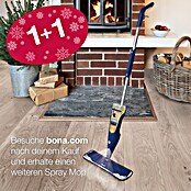 Bona Spray Mop für geölte Holzfußböden (1 x Spray Mop, 1 x nachfüllbare Kartusche mit 850 ml Reinigungsmittel, 1 x Microfaser Reinigungspad)