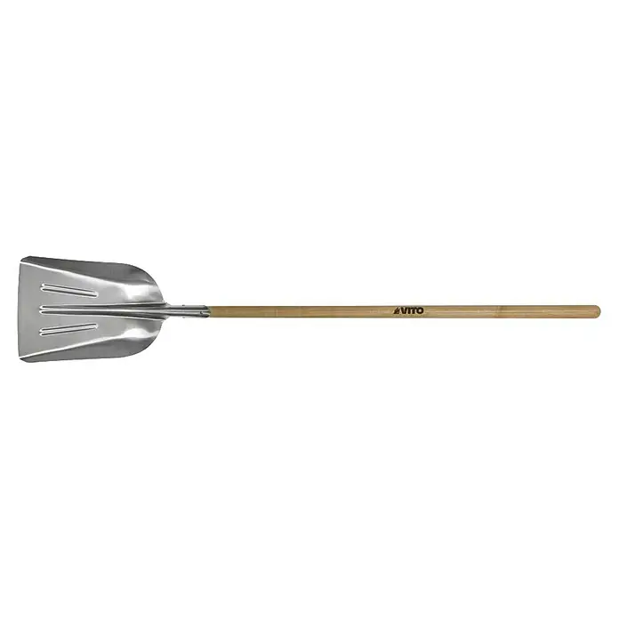 Pala de construcción - Ancho: 29 cm, Material paleta: Aluminio - Una imagen detallada de una pala de nieve VITO, que promete una funcionalidad robusta. Ideal para una eliminación eficaz de la nieve.