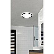 Eglo Plafón LED Testara-E (17 W, Ø x Al: 30 x 3 cm, Negro, Blanco neutro) | BAUHAUS