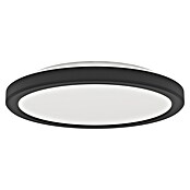 Eglo LED stropna svjetiljka Testara  (11,2 W, Ø x V: 21,1 x 3 cm, Crna, Neutralno bijelo) | BAUHAUS