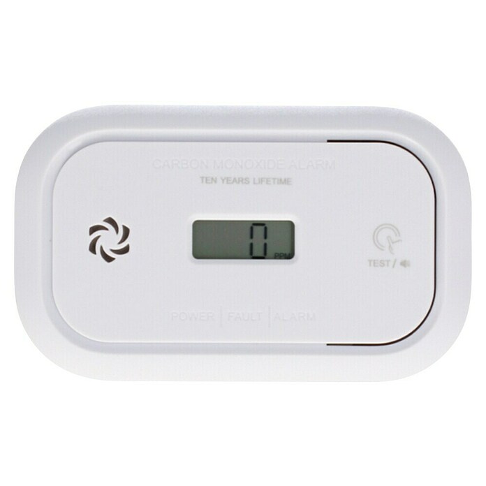 UniTEC Kohlenmonoxidmelder mit Display (L x B x H: 52 x 143 x 150 mm, Batterielaufzeit: 3 Jahre) | BAUHAUS