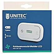 UniTEC Kohlenmonoxidmelder mit Display (L x B x H: 52 x 143 x 150 mm, Batterielaufzeit: 3 Jahre) | BAUHAUS