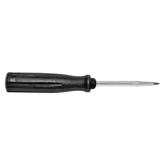 Scala Anreißnadel - Länge: 15 cm - Schwarzgriffiger Präzisionsschraubendreher mit Metallschaft und spitzer Klinge.