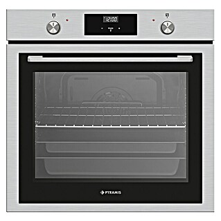 Pyramis Einbaubackofen PO78042009PIX (Anzahl Beheizungsarten: 8 Stk., Volumen Backofen: 78 l)