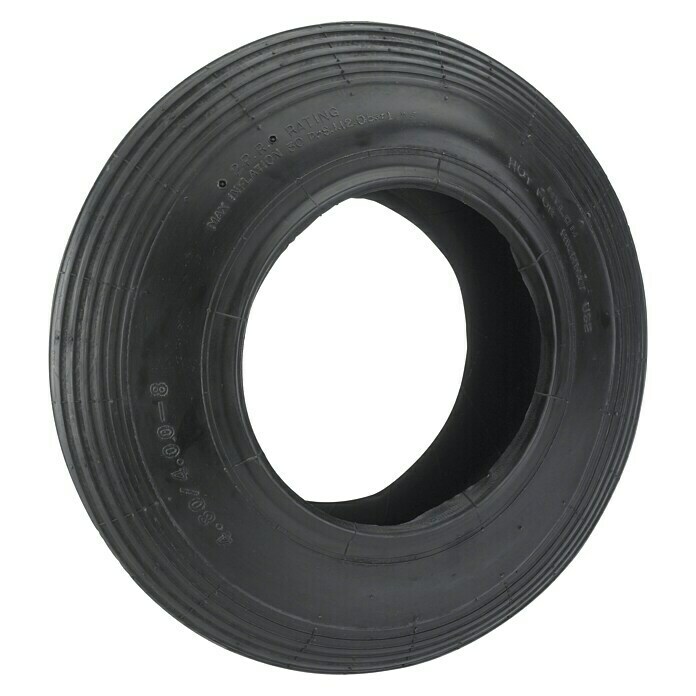 Stabilit Neumático de recambio (Medidas neumático: 3,5 - 6, Capacidad de carga: 180 kg, Perfil ranurado)