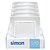 Simon 10 Conmutador (5 ud., Blanco, Montaje en superficie, 10 A) | BAUHAUS