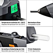 Steinel Pistola termoencoladora PRO GlueMatic 7011 (Diámetro cartucho de cola: 11 mm, Rango de temperaturas: 40 °C - 230 °C) | BAUHAUS